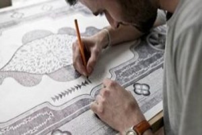 بررسی نقوش ایرانی در طراحی فرش سجاده