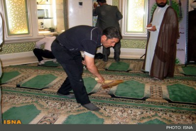 نظافت فرش سجاده و فرش مسجد در ماه رمضان